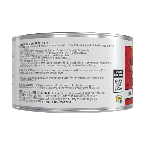 Flex Paste Rubberized Waterproof Sealant Paste, White - Image 3