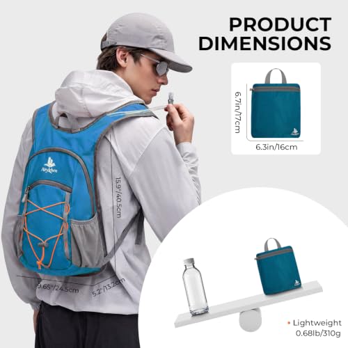 14L Small Hiking Backpack, Packable Travel Daypack for Men Women - Image 3