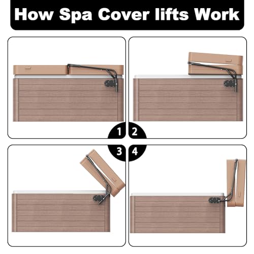 Spa Cover Lift Top Mount Spa & Hot Tub Cover Lift Removal - Image 7