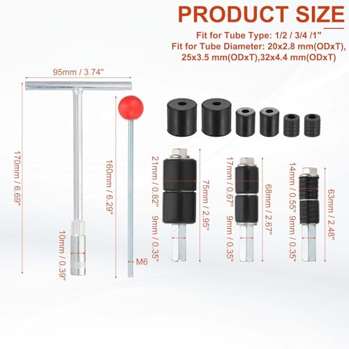 PATIKIL Pipe Water Stopper Kit 1/2"/3/4"/1" Hot-melt Water Stop - Image 3