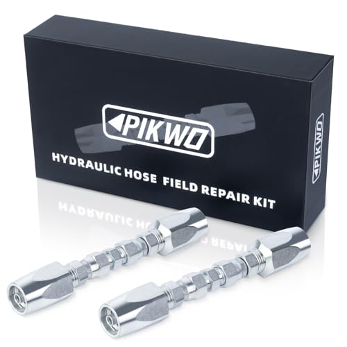 2-Pack Hydraulic Hose Field Repair Kit,1/4" Inner Diameter - Image 2