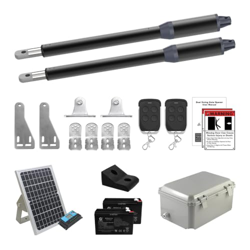 C01-L Medium-Duty Solar Dual Automatic Gate Opener Kit - Image 2