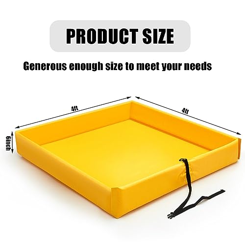 Frienda 2 Pcs Folding Duck Pond 4' x 4' x 6" Portable - Image 3