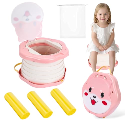 SunnySmile Portable Potty for Kids, Portable Toddler - Image 2