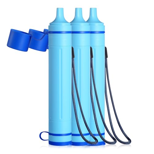 Greeshow Portable Water Filter Straw, Camping Survival Gear - Image 2