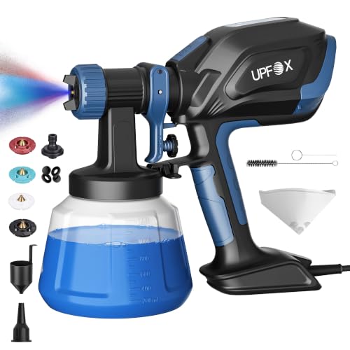 700W Electric HVLP Paint Sprayer, 1200ml Large Capacity Container - Image 2