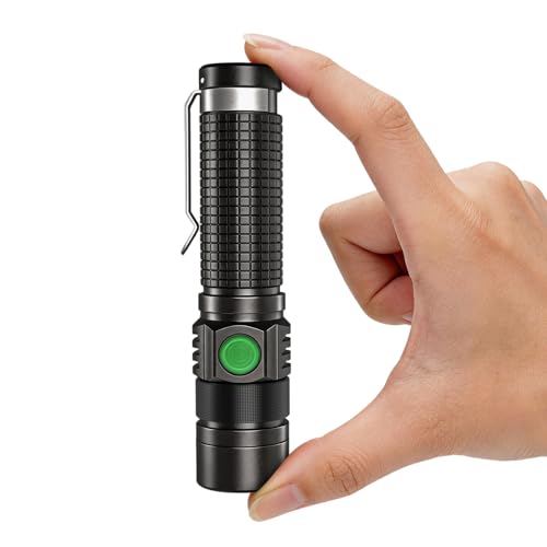 Hoxida Pocket EDC Tactical Flashlight Rechargeable Super Bright - Image 3