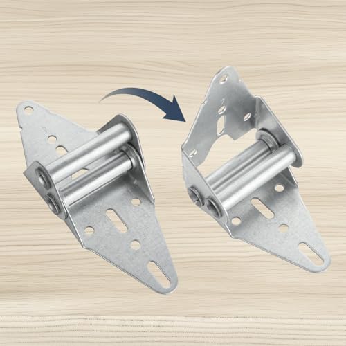 6Pack 14 Gauge Garage Door Hinges #4 Heavy Duty Garage - Image 8