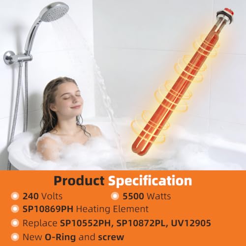 2 Pack SP10869PH 5500-Watt Screw-in 240-volt Hot Water - Image 7
