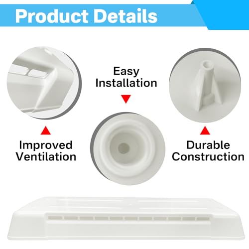 65528 RV Refrigerator Vent Cover Replacement for Ventmate & - Image 5