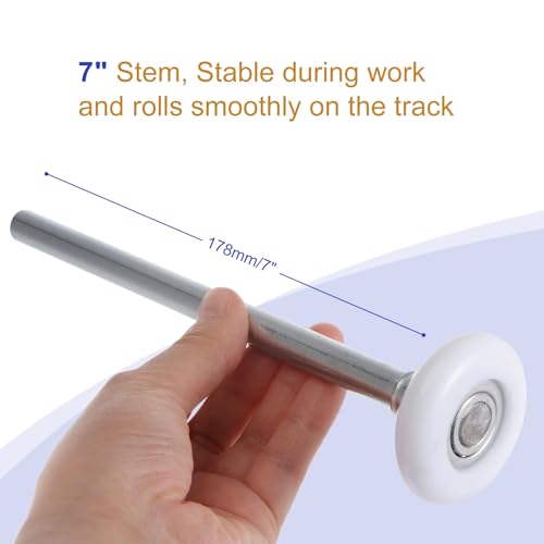 HARFINGTON 2 Pcs Garage Door Rollers 2 Inch Nylon Roller for 2 - Image 6
