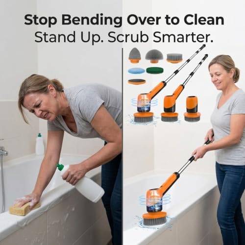Power Spin Scrubber - Cordless Power Cleaning Brush - Image 4