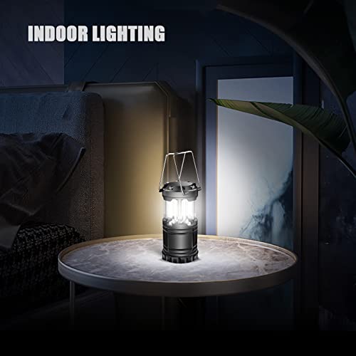 EXTRASTAR 4 Pcs LED Camping Lantern, Battery Powered - Image 6