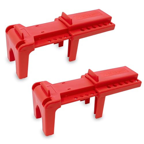 TRADESAFE Adjustable Ball Valve Lockout, 1/2 to 4-1/4 inch Pipe - Image 2