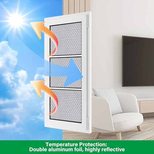 48IN x 10FT Window Insulation Roll, Reflective Window Heat - Image 7