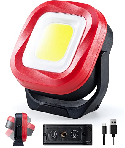 COB LED Work Light, 42 LEDs 1000 Lumens Rechargeable | Home Repair - Image 2