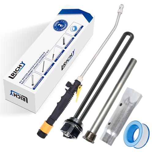 5 IN 1 RV Water Heater Anode Rod & Element & Flush Wand | Home Repair - Image 2