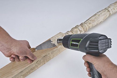 Genesis GHG1500A Dual Temperature Heat Gun Kit With Fast Heat - Image 5