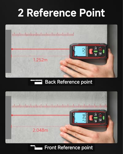 NOYAFA 230Ft Laser Measuring Tool, Digital Laser Tape Measure - Image 7