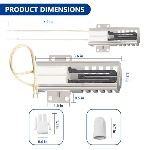 WB13K21 Oven Igniter Replacement for G-E Sam-sung Hot-point - Image 3
