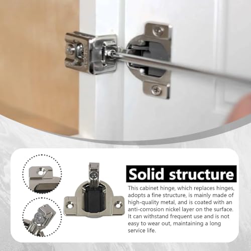 8-Pack Self Closing Hinges Fit for Fit for Blum 32.160-01.01 - Image 4