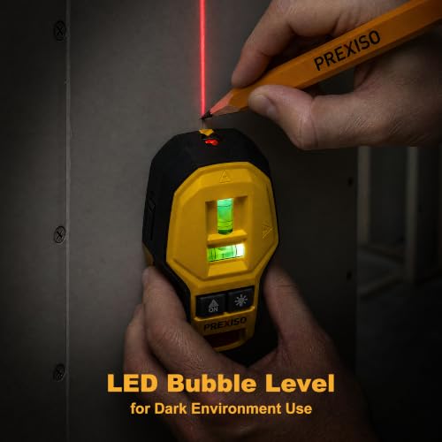 PREXISO 2-in-1 Rechargeable Cross Laser Level & Magnetic Nail - Image 6