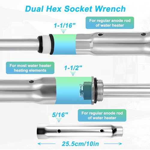 CozyCabin 4Pcs RV Water Heater Elements Included 1 | Hand Tools - Image 3