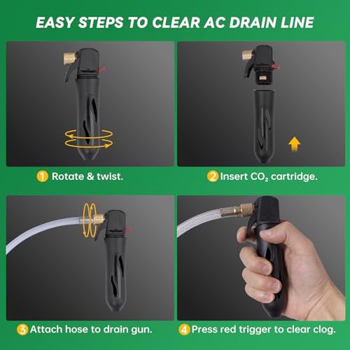Upgraded Drain Device, AC Drain Line Cleaner Device - Image 3