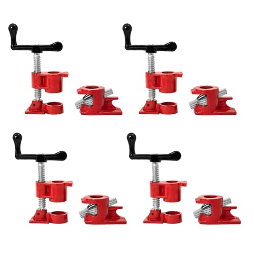 3/4" Pipe Clamps for Woodworking, Heavy Duty Quick Release - Image 2