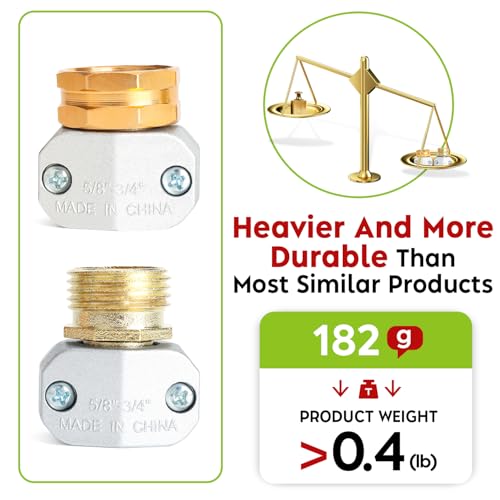 Oversized Metal 1 Set Hose End Mender Kit Male and Female - Image 5