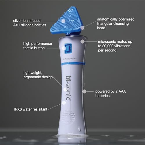 bt-Sonic Facial Cleansing Brush, Microsonic Handheld - Image 3