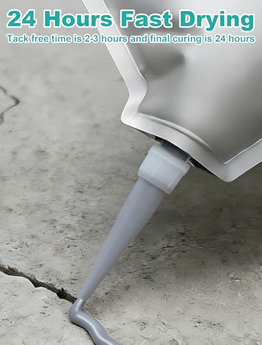 E-SDS Cement Crack Filler Self-Leveling, 2.2LB Concrete | Home Repair - Image 3