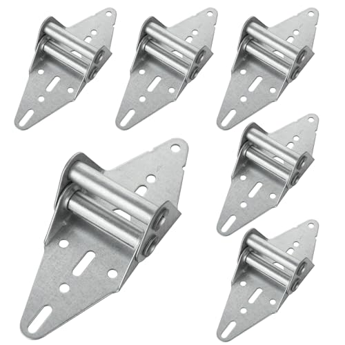 6Pack 14 Gauge Garage Door Hinges #4 Heavy Duty Garage - Image 2