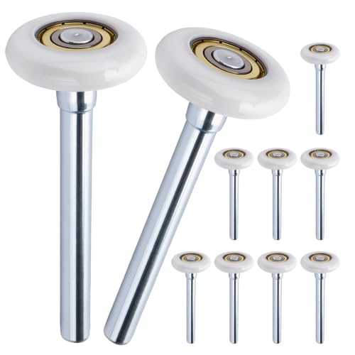 10 Pack Garage Door Rollers Replacement, 2” Nylon Garage Rollers - Image 2