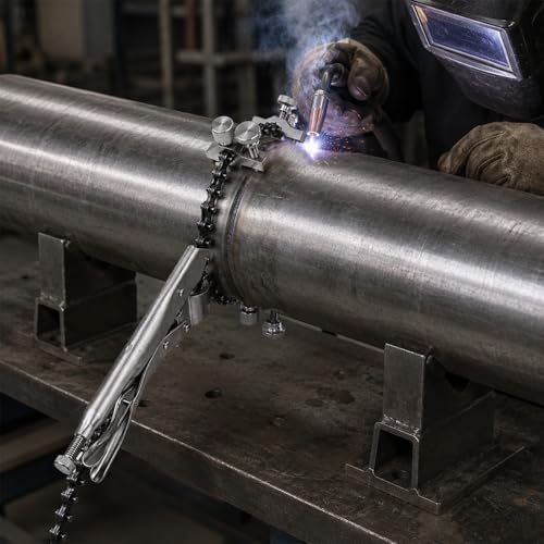 Heavy Duty Pipe Alignment Chain Fitting Tools for Welding - Image 6