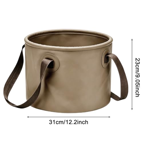 Collapsible Water Bucket, Portable Foldable Camping Bucket - Image 4