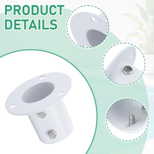 304 Stainless Steel Deck Anchor Flange(White),Suitable - Image 4
