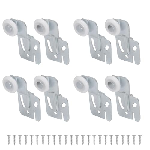4Pair Sliding Closet Door Roller Kit with 7/8Inch Ball - Image 2