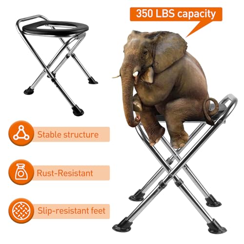 Upgrade Portable Toilet for Camping, Height | Travel Essentials - Image 4