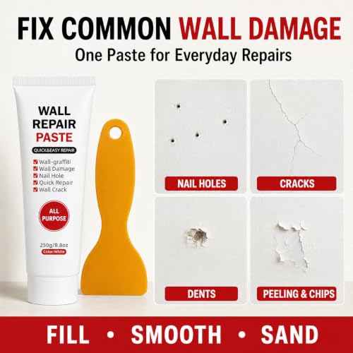Drywall Repair Kit, Wall Repair Paste for Nail Holes & | Home Repair - Image 3
