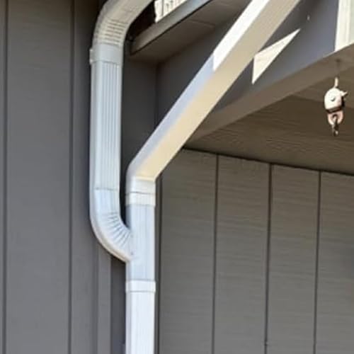 VYH Downspout Gutter Y Left Connector 2x3 Upright High Gloss - Image 4