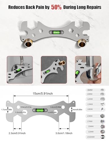 Basin Wrench Set – Ultimate, Heavy-Duty Plumbing Tool Kit | Hand Tools - Image 7