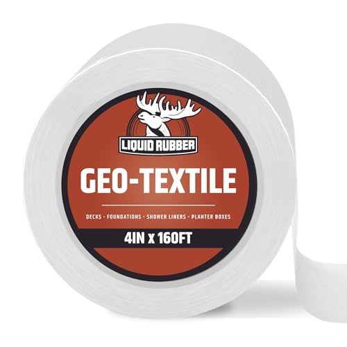 Liquid Rubber Geo-Textile Fabric Roll, 4 Inch x 160 Foot - Image 2