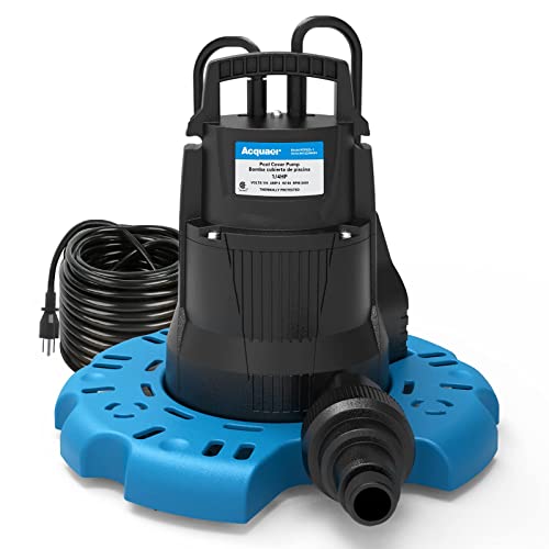 1/4 HP Automatic Swimming Pool Cover Pump, 2250 GPH Submersible - Image 2