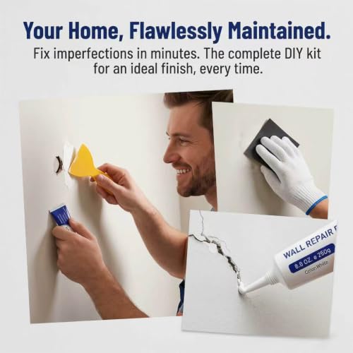Efficient Wall Repair Paste Kit with Scraper, Drywall | Home Repair - Image 3