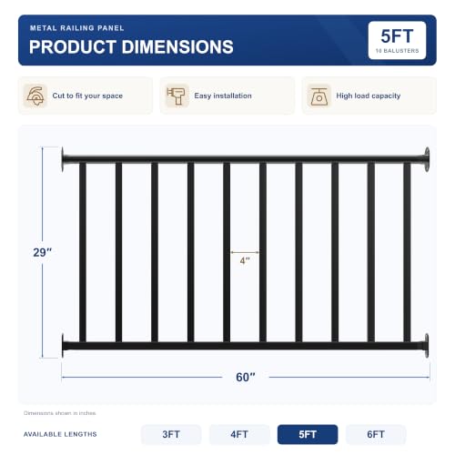 Stainless Steel Porch and Deck Railing Kit - Image 3