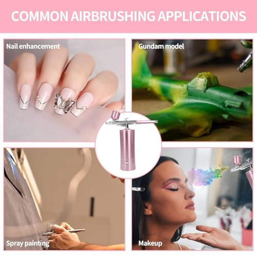 Airbrush Kit Air Brush Kit With Air Compressor Nail Charms - Image 4