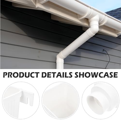 Drainage Connector Rainwater Drainage Gutter Downspout - Image 5