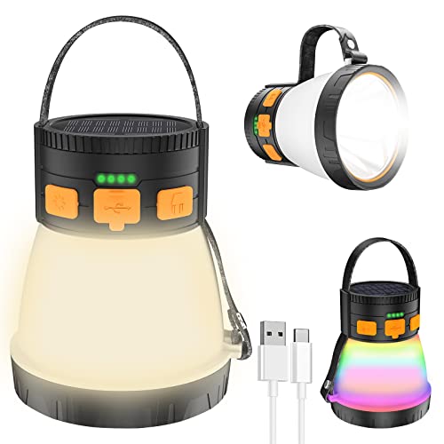 1500LM Camping Lantern Rechargeable, LED Camping Lantern - Image 3