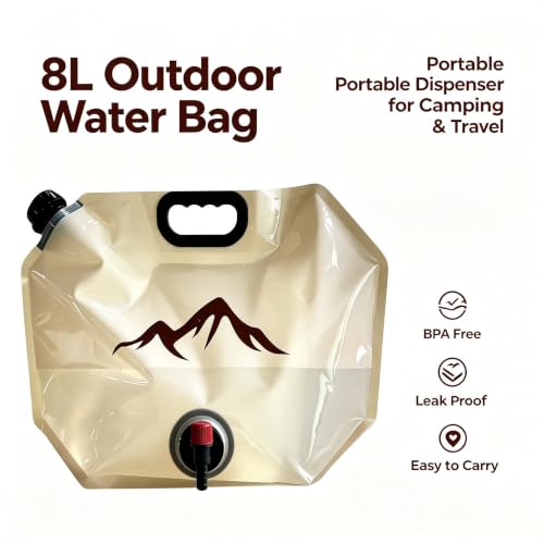Water Camping Container Water Jug Camping 2.1 Gallon - Image 2
